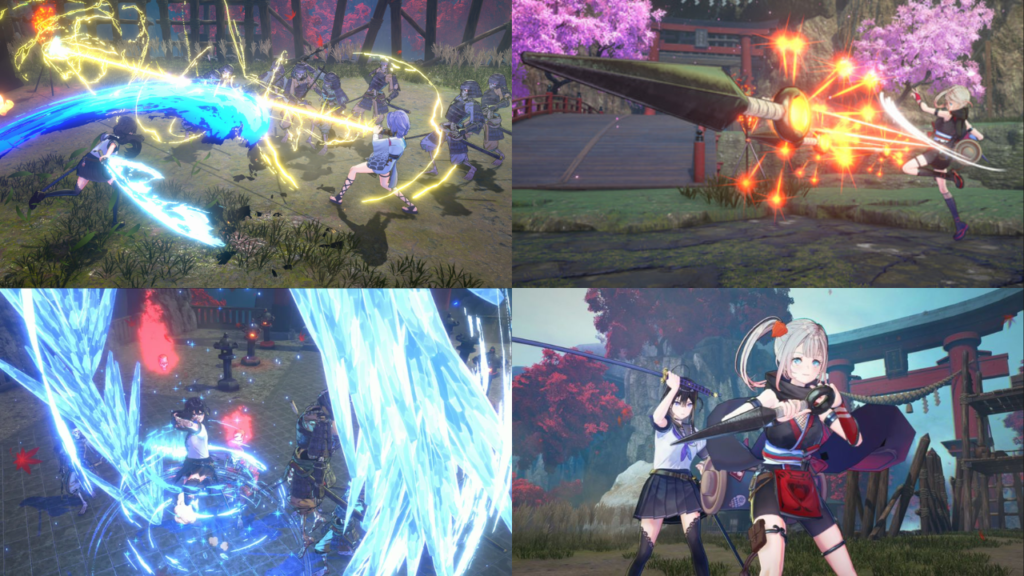 Sammurai Maiden in-game cinematics and Gameplay Screenshots - Gamerex