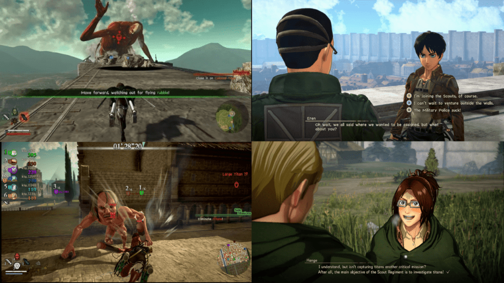 Gamerex Images - Attack on Titan 2 gameplay